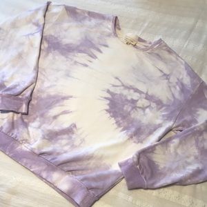 Ladies Nordstrom Mello Day Purple Tie Dye